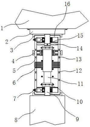 A transmission shaft heat-insulated power transfer device for an electric vehicle