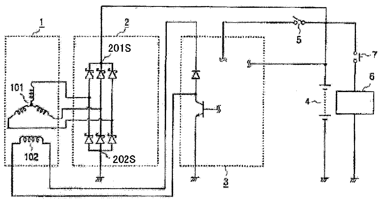 Rectifier of alternating-current generator for vehicle