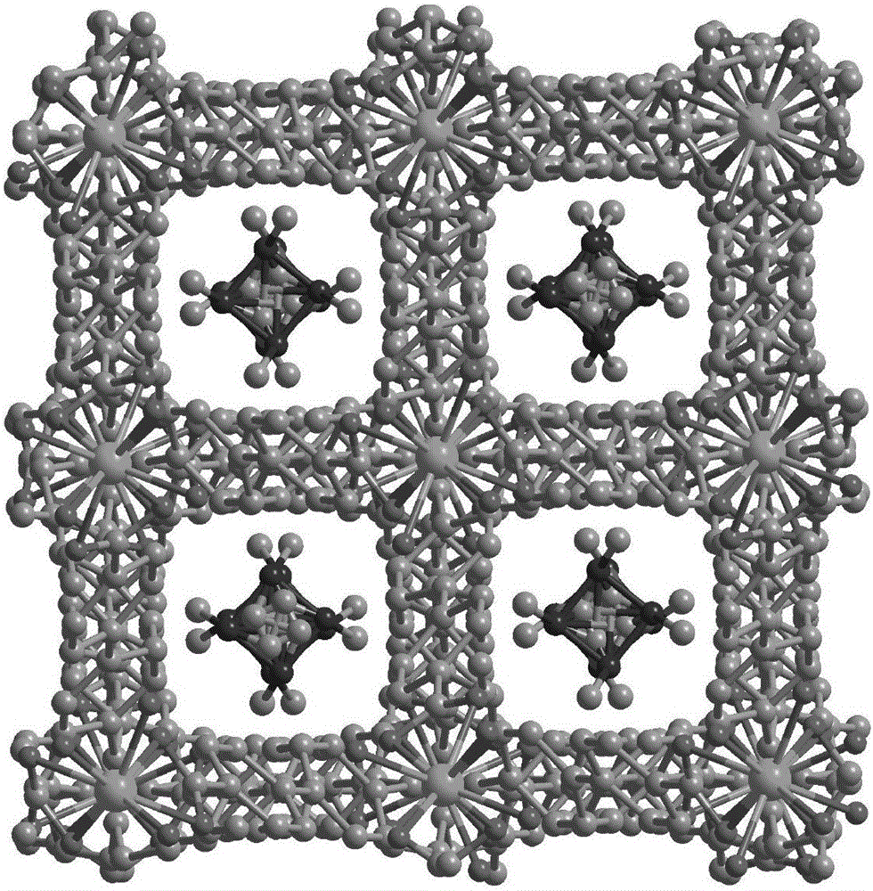 Luminous metal organic frame compound and preparing method and application thereof