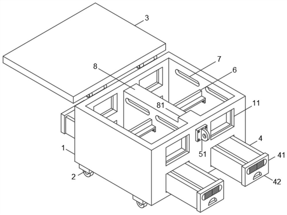 Toy storage box for children law knowledge teaching