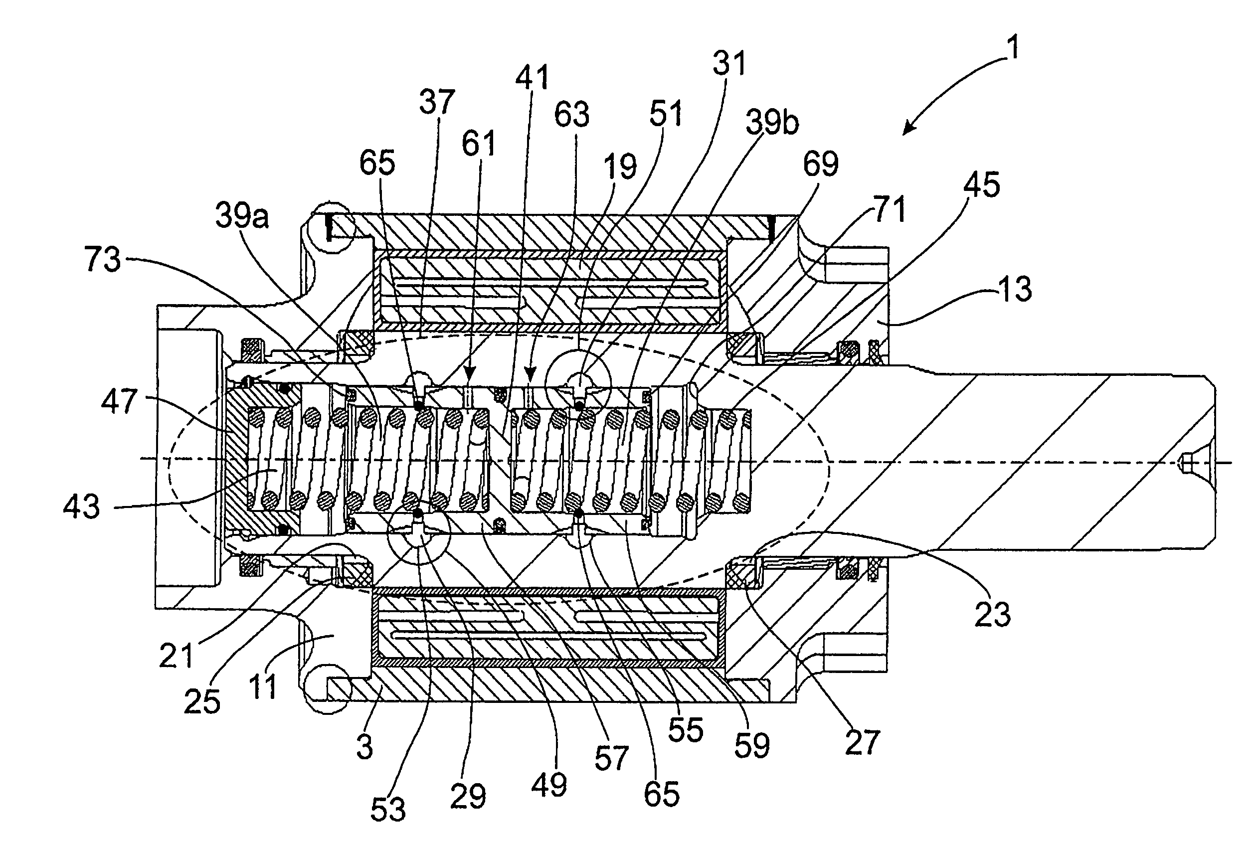 Swivel motor