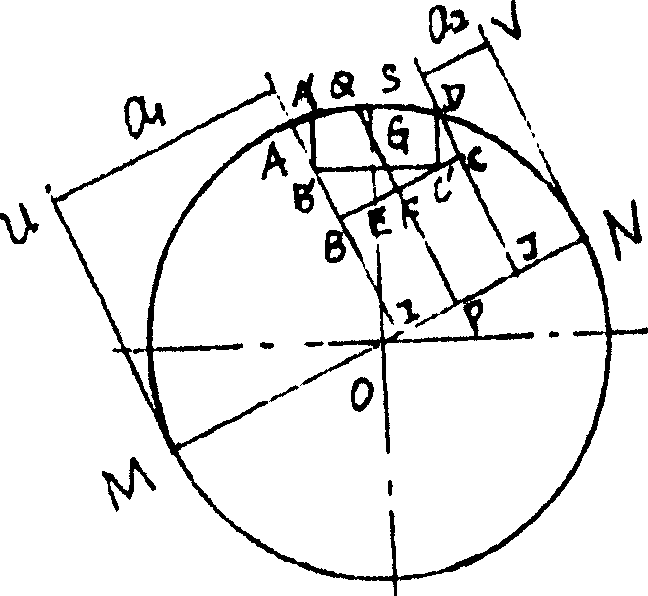 Special caliper for shaft key groove