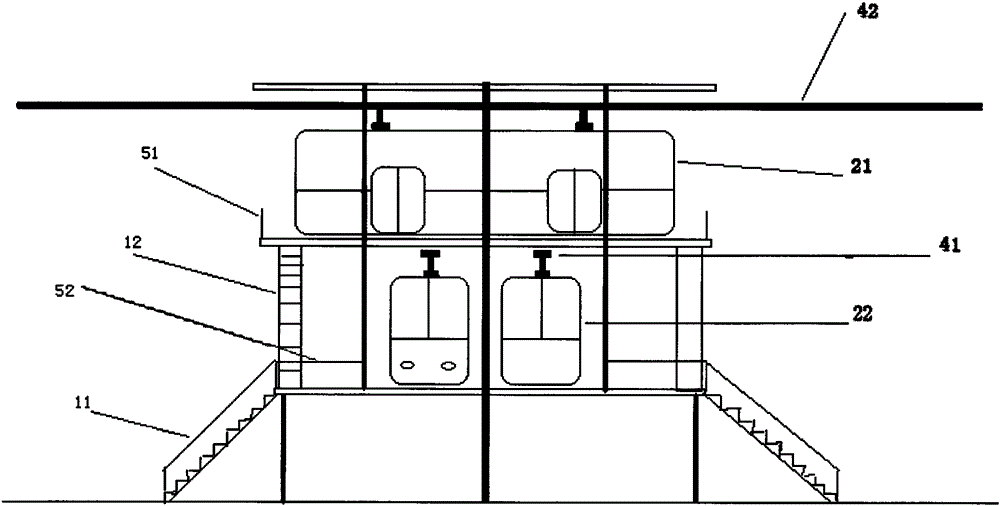 Fenster hanging type aerial urban public transit transportation system