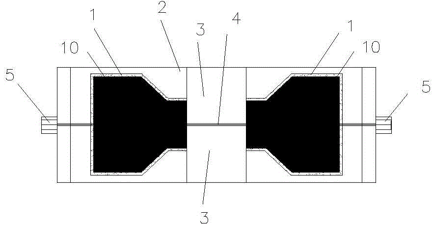 Device and method for fiber and pitch adhesion testing