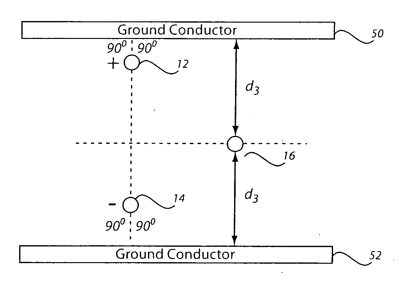 Crosstalk reduction in electrical interconnects using differential signaling