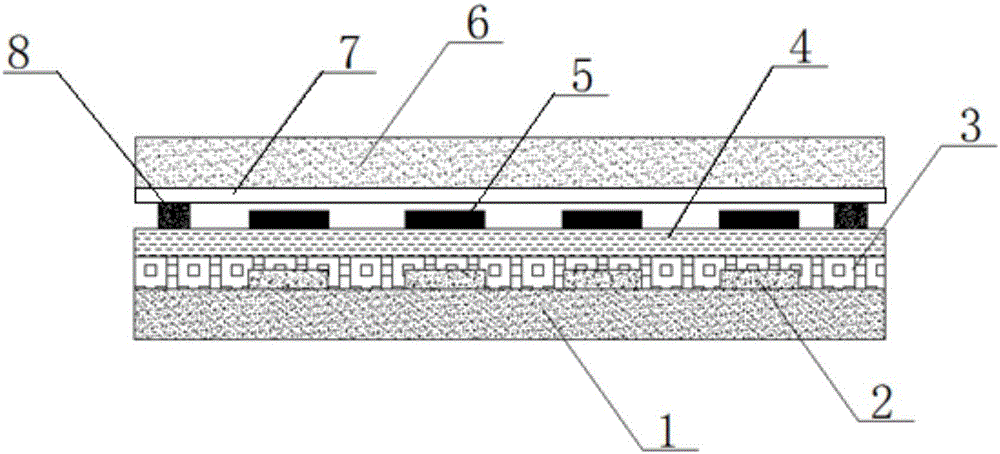 Micro-electro-mechanical system (MEMS) substrate, display unit containing same and intelligent display mirror