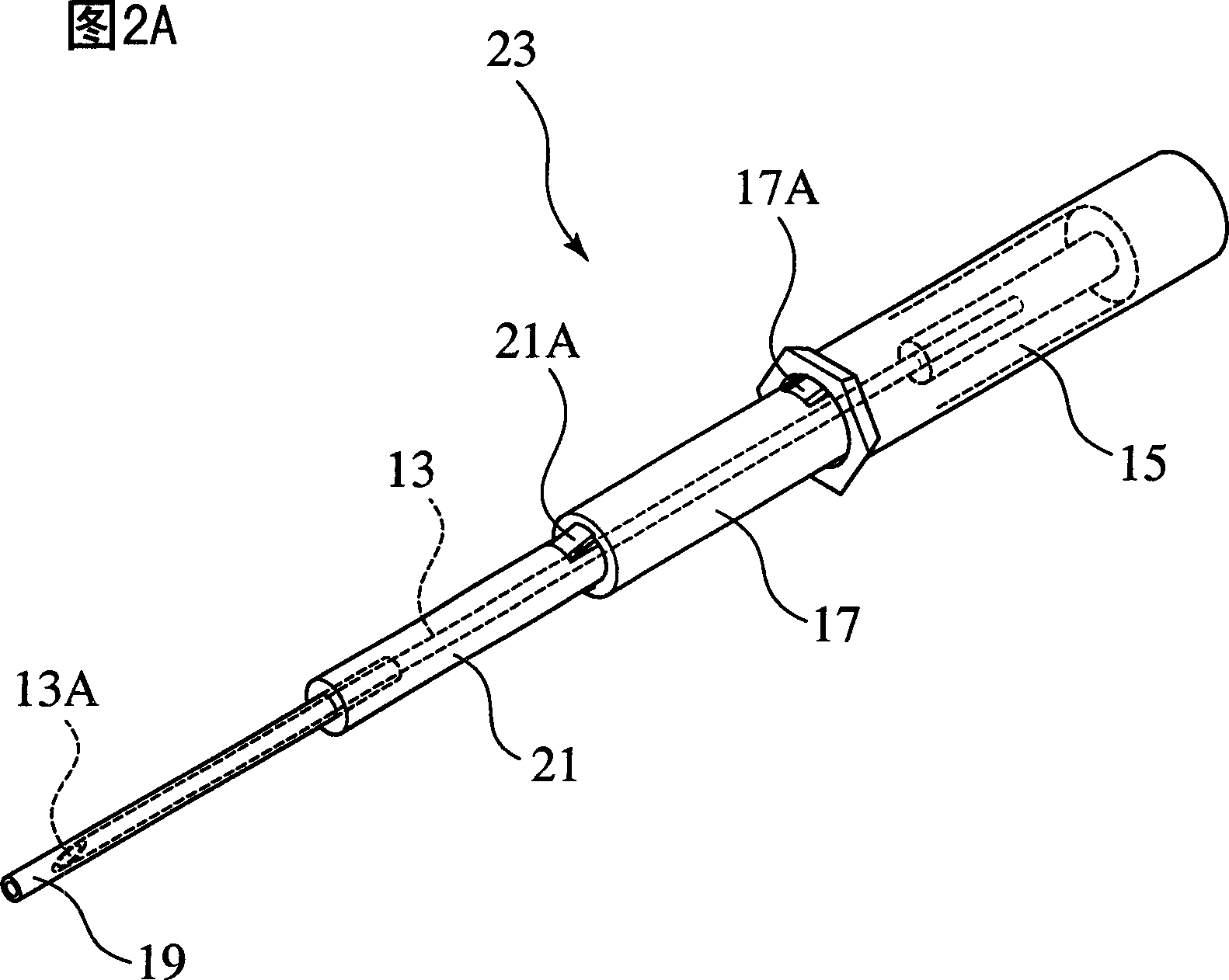 Indwelling cathether device