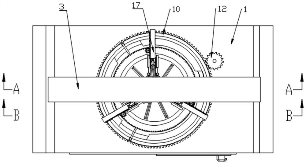 Clamping workbench based on special-shaped part machining