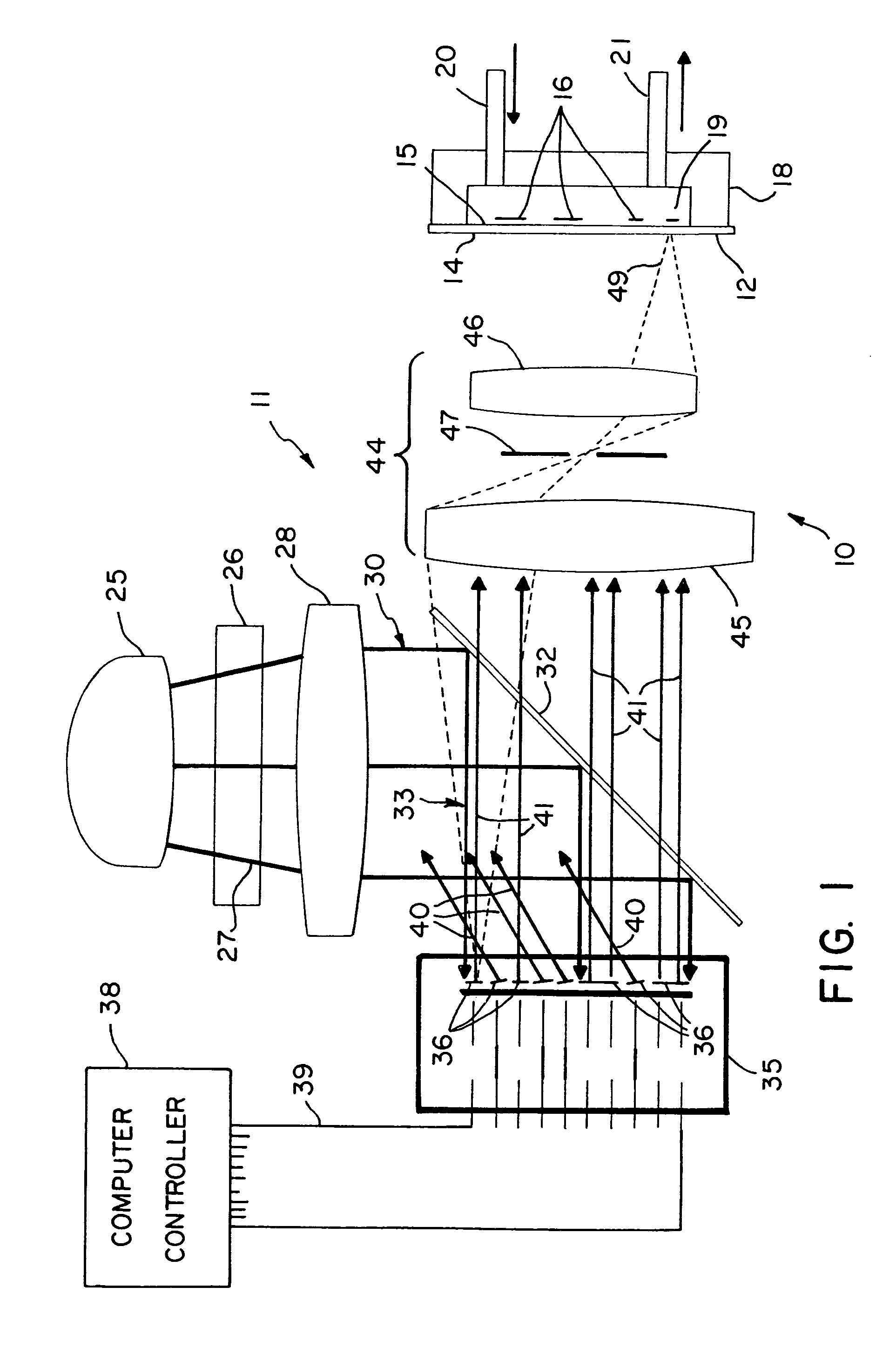 Methods for the synthesis of arrays of DNA probes