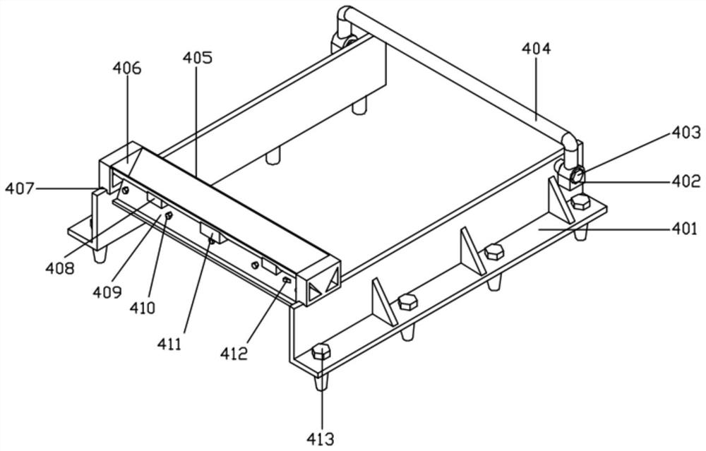 Device facilitating prefabricated slab machining