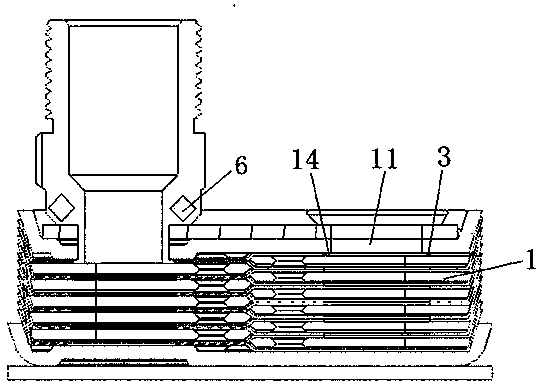 Plate type heat exchanger connecting pipe assembly structure