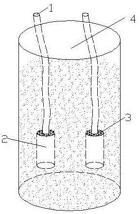 A method of using sand culture to grow pasture to absorb biogas slurry in pig farms