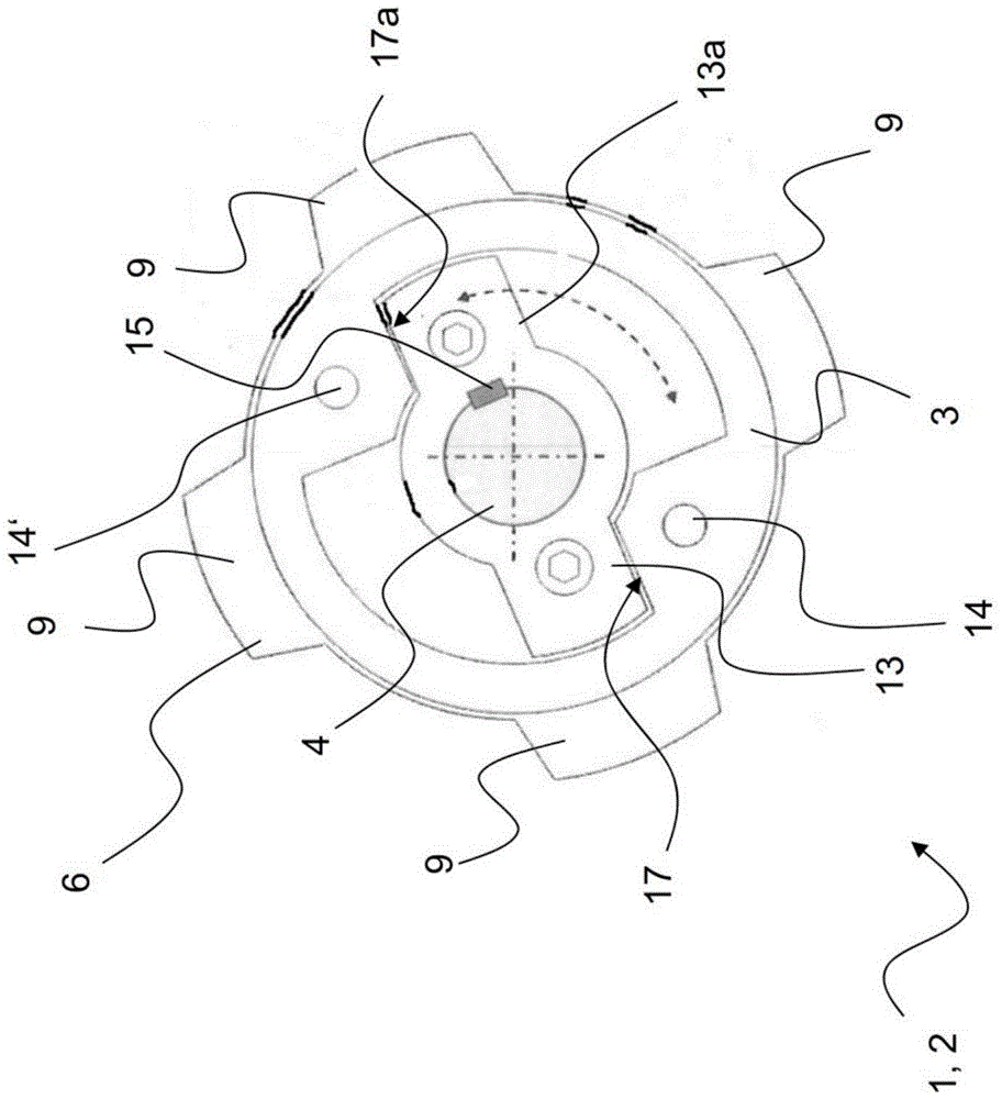 Device for comminuting solids or suspensions containing solids and method for starting a comminuting process of a milling device