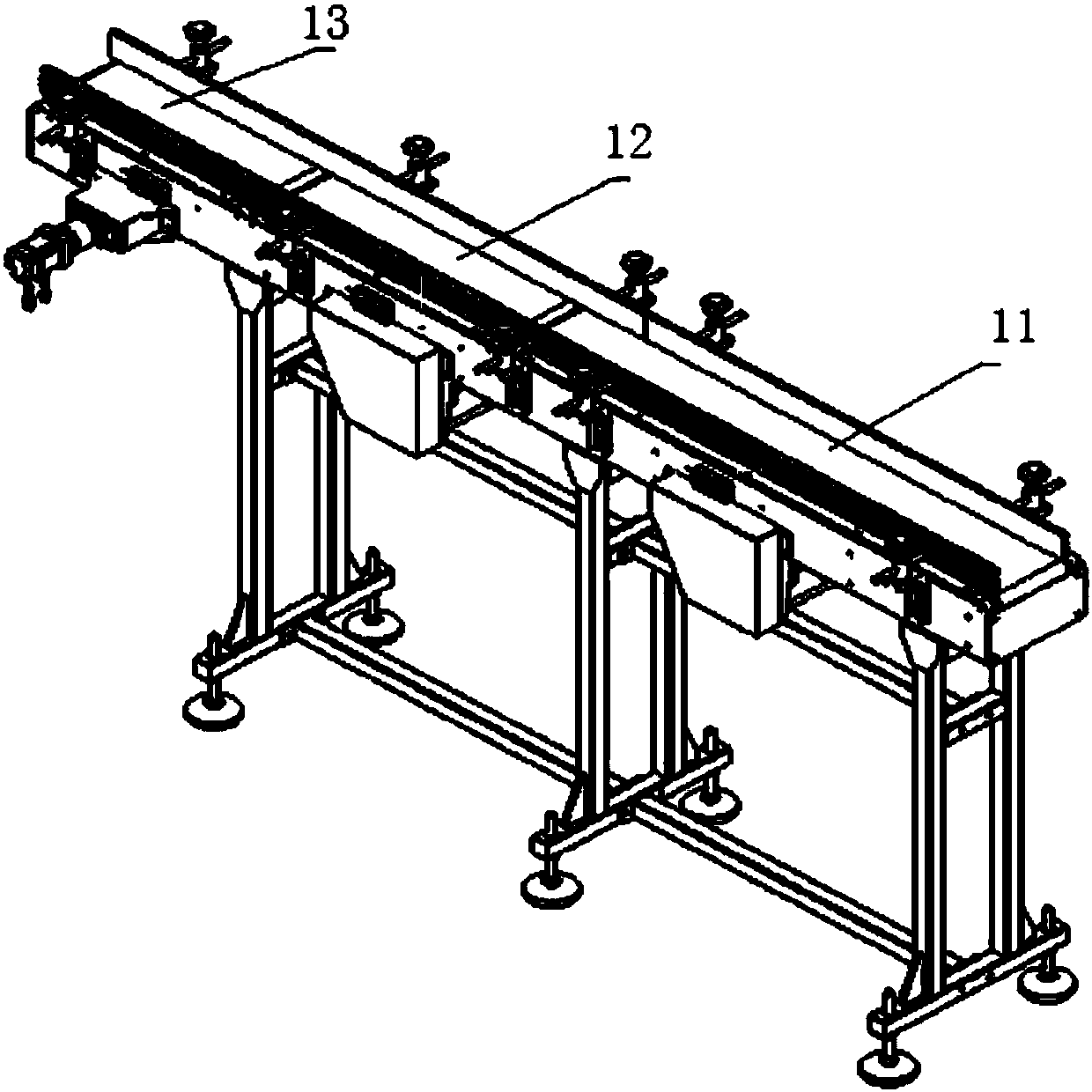 Horizontal bagging machine