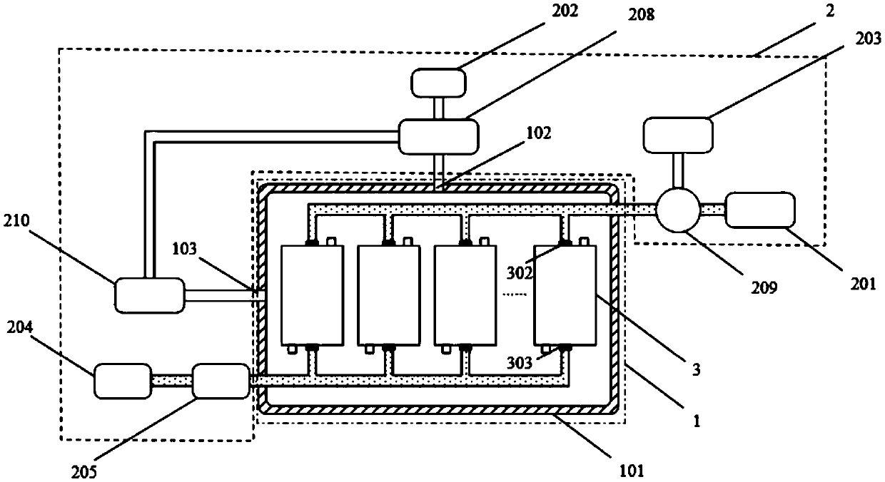 Cylindrical battery pack system and safe operation and recovery method thereof