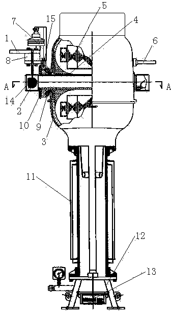 Outer-winding type current transformer