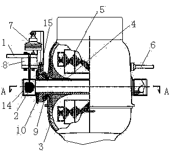 Outer-winding type current transformer