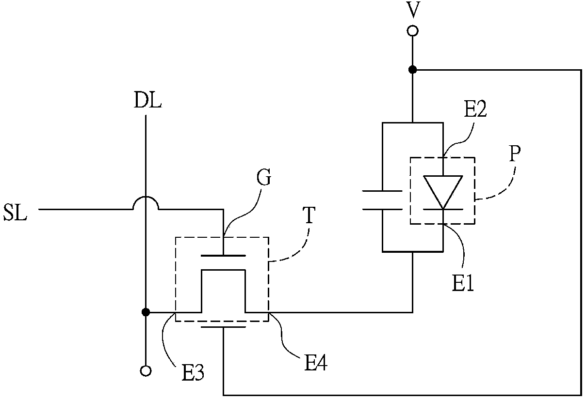 Active matrix image sensing panel and active matrix image sensing device