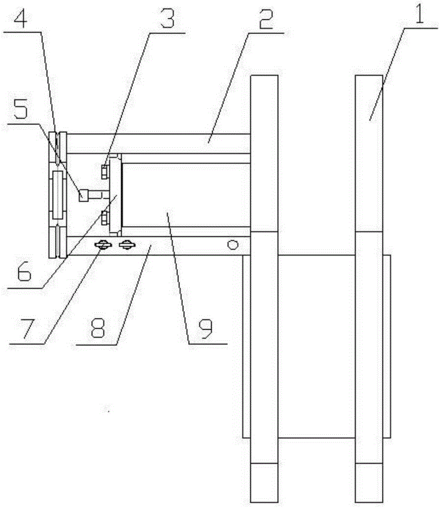 Novel hydraulic pin penetrating device