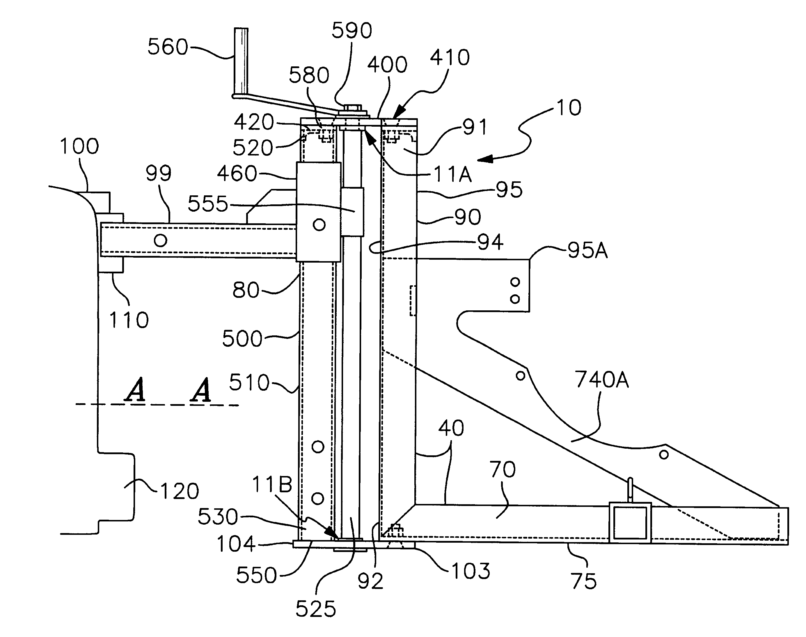 Carrier for a motorcycle