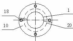 Device for sealing triaxial test sample of soil body and method for using device