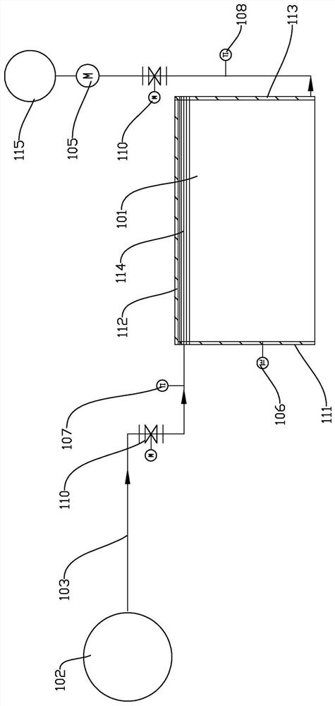 Device and method for rapidly drying heating balls through tail gas of rotary hearth furnace