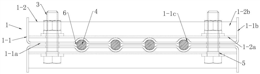 Steel wire rope clamping device