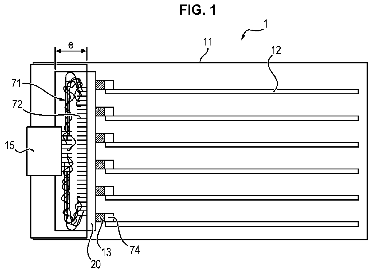 Backplane electronic board and associated electronic control unit