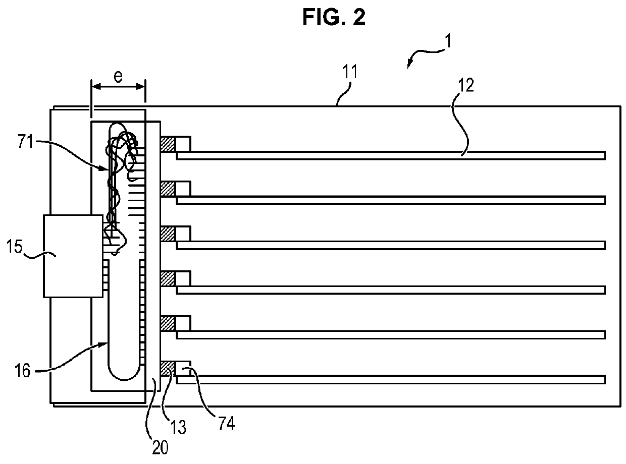 Backplane electronic board and associated electronic control unit