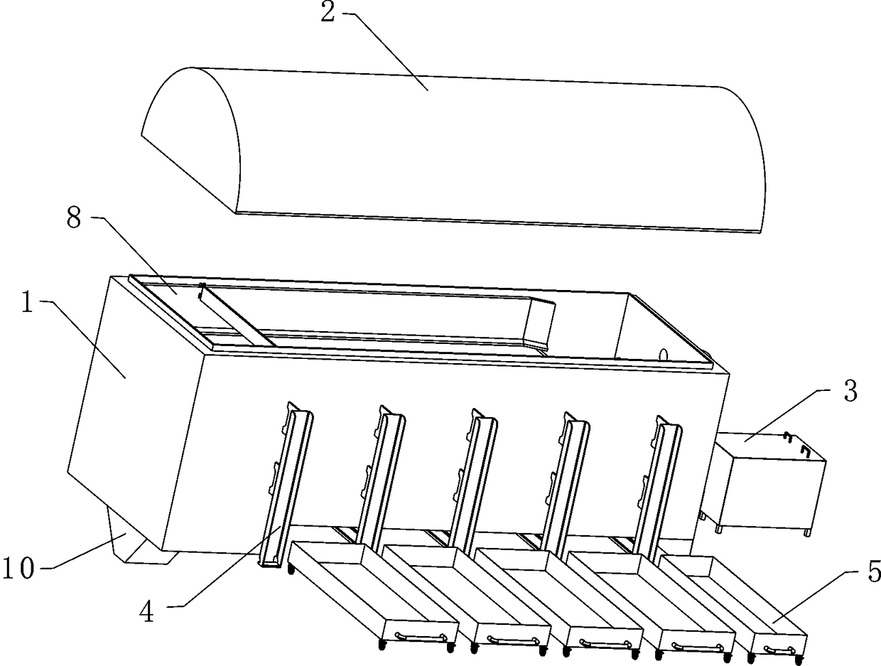 Koji bed for fermentation process