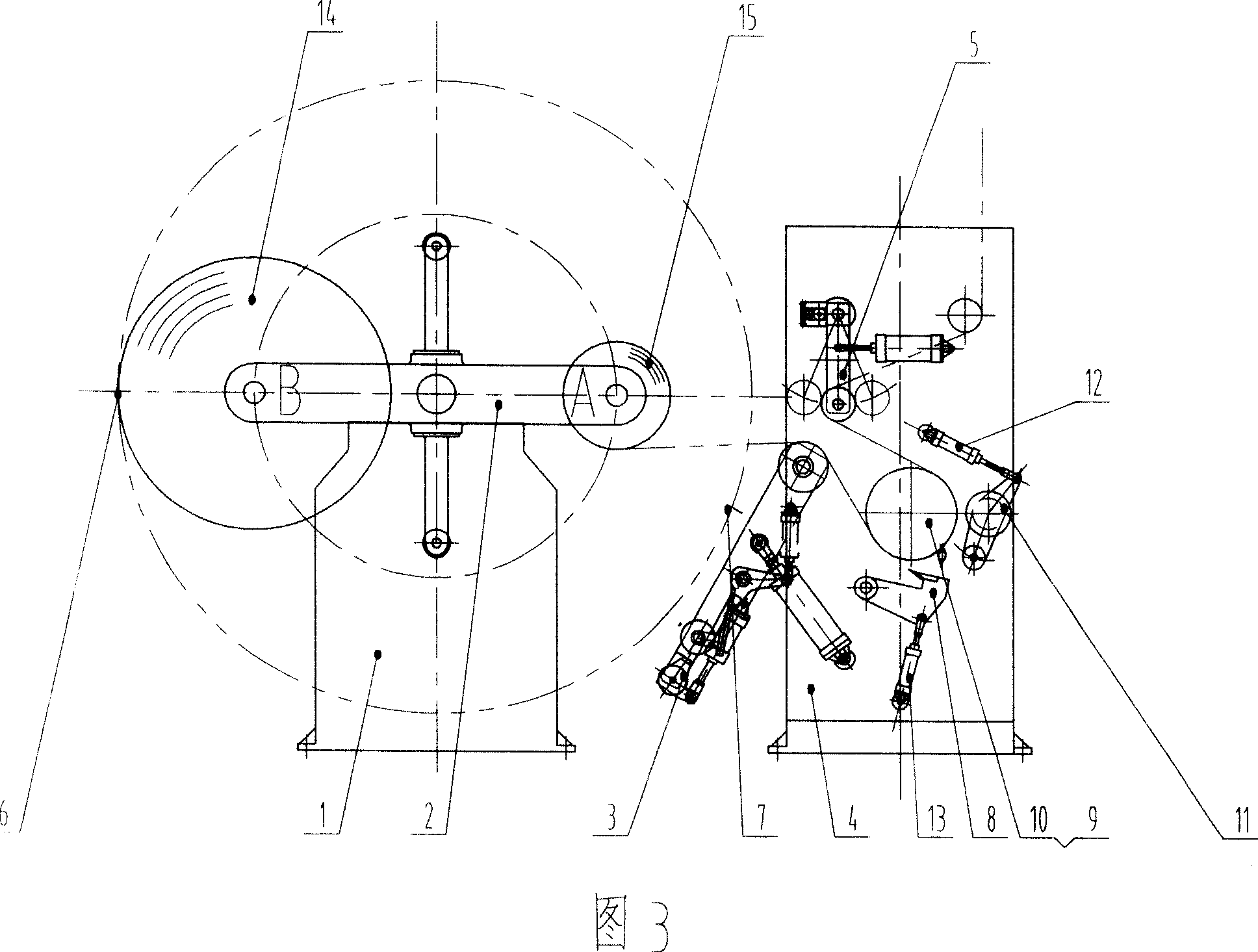 Paper high speed synchronization butt joint device for photogravure press units