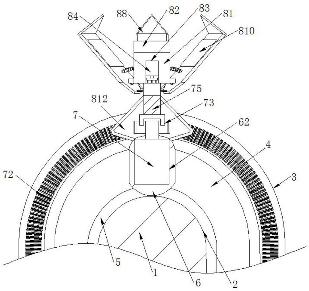 Municipal power grid point type land-air monitoring bird repelling system