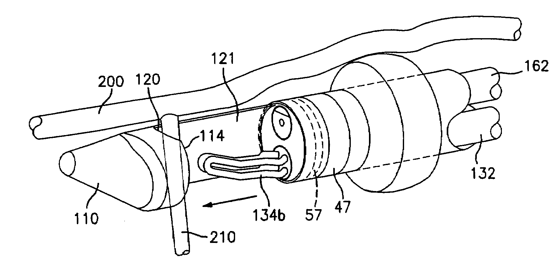 Conduit harvesting instrument and method