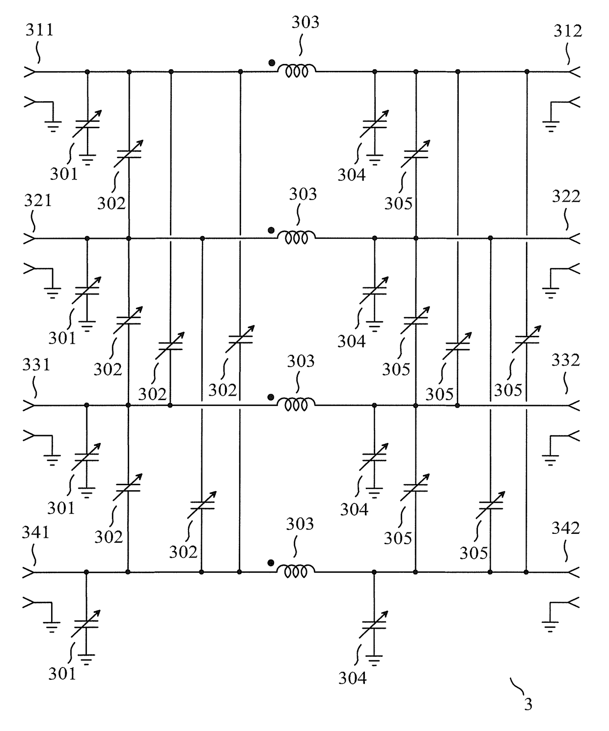 Antenna tuning apparatus for a multiport antenna array