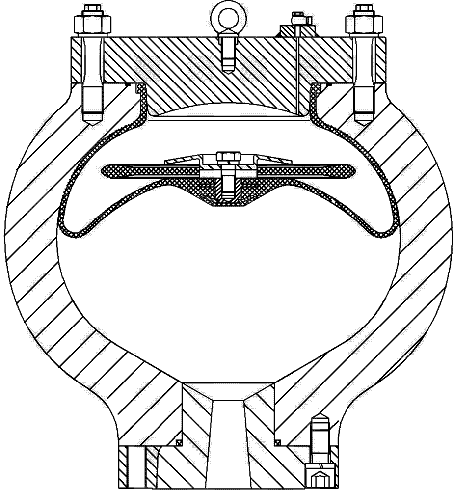 Air bag die and method for machining air bag by adopting same