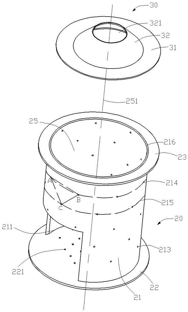 a stove device