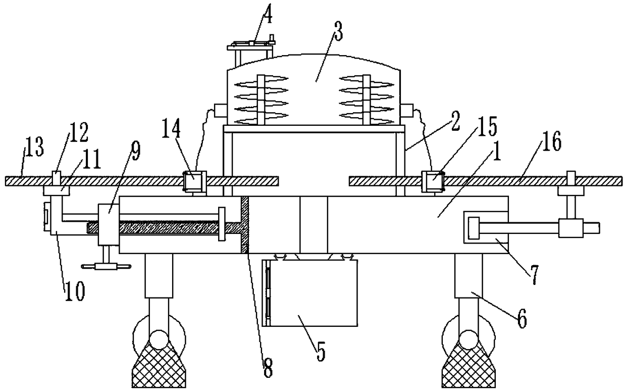 Reinforcing steel bar abut-joint device based on computer technology