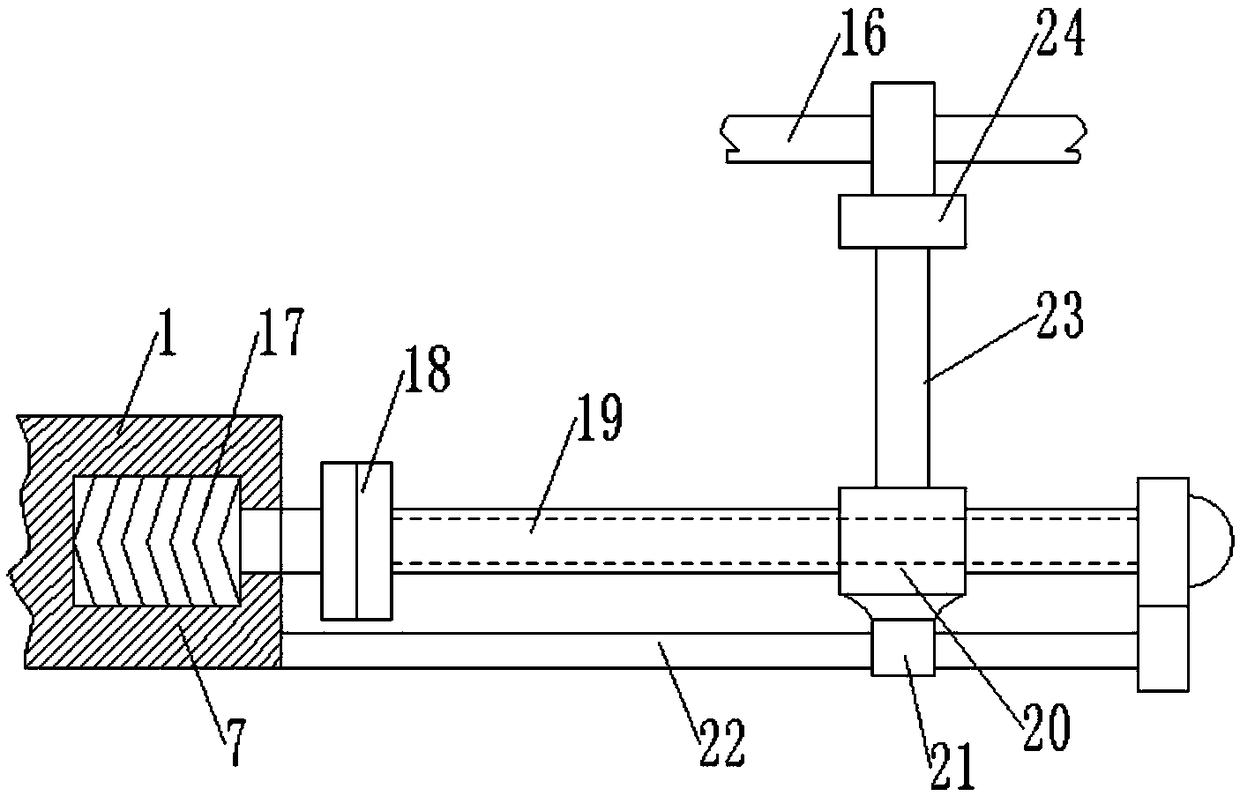 Reinforcing steel bar abut-joint device based on computer technology