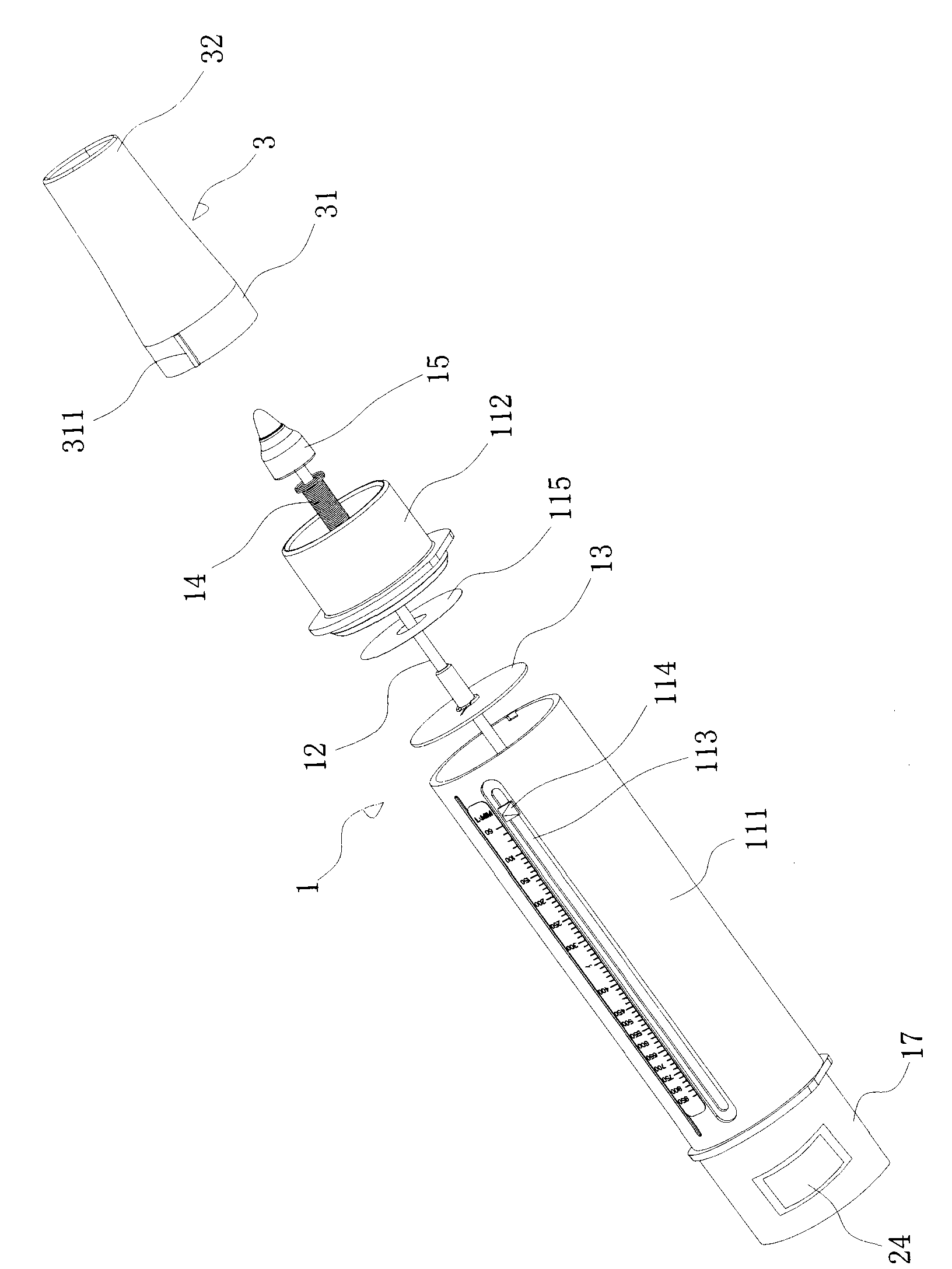 Device for storing, displaying and analyzing PEFR (Peak Expiratory Flow Rate) measured value