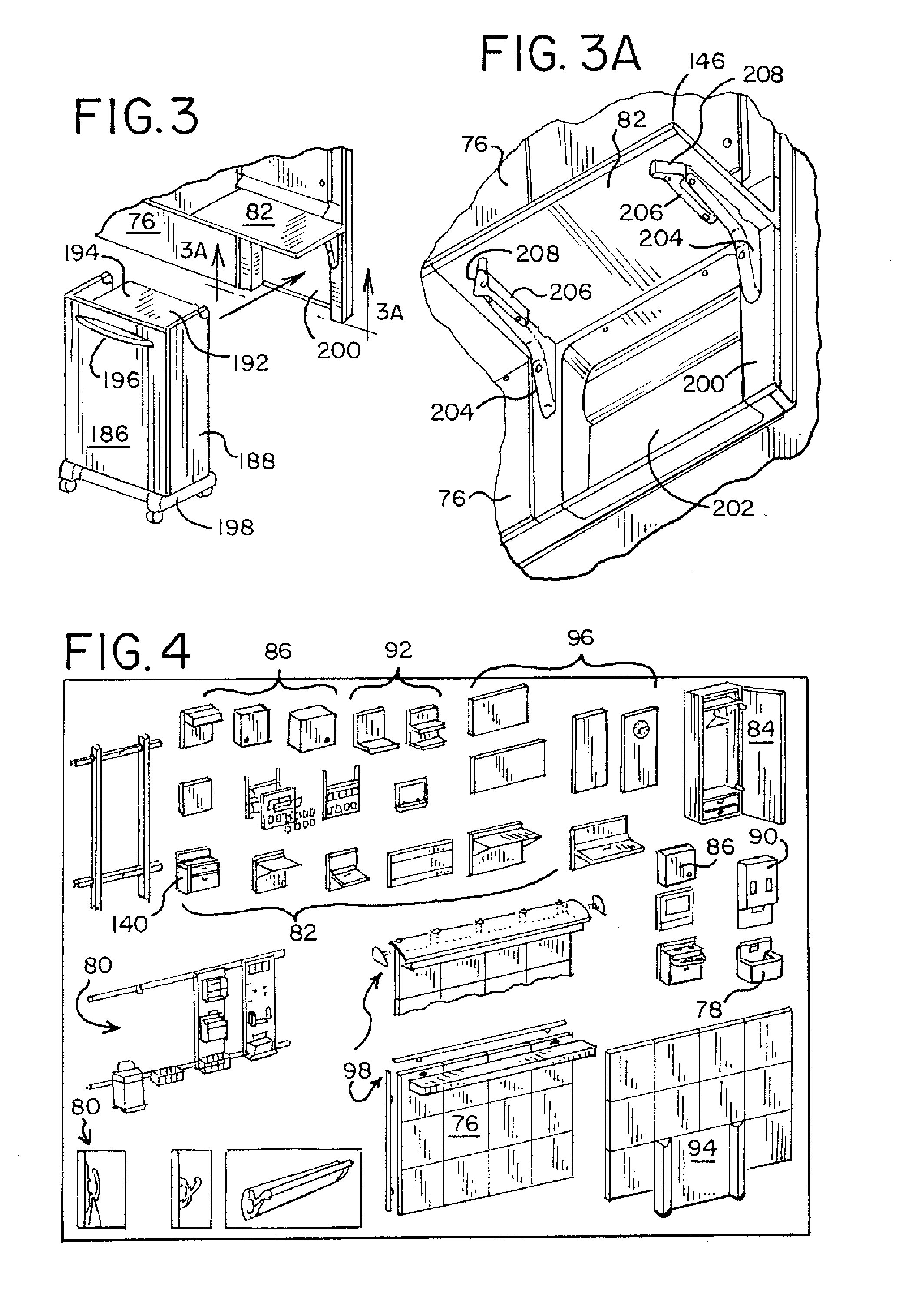 Wall mounted assembly