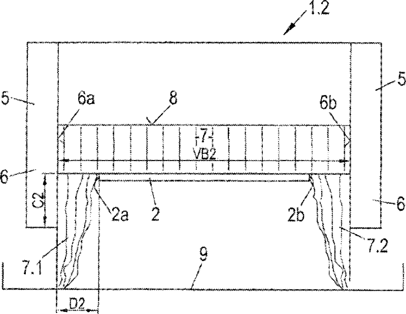 Curtain application unit