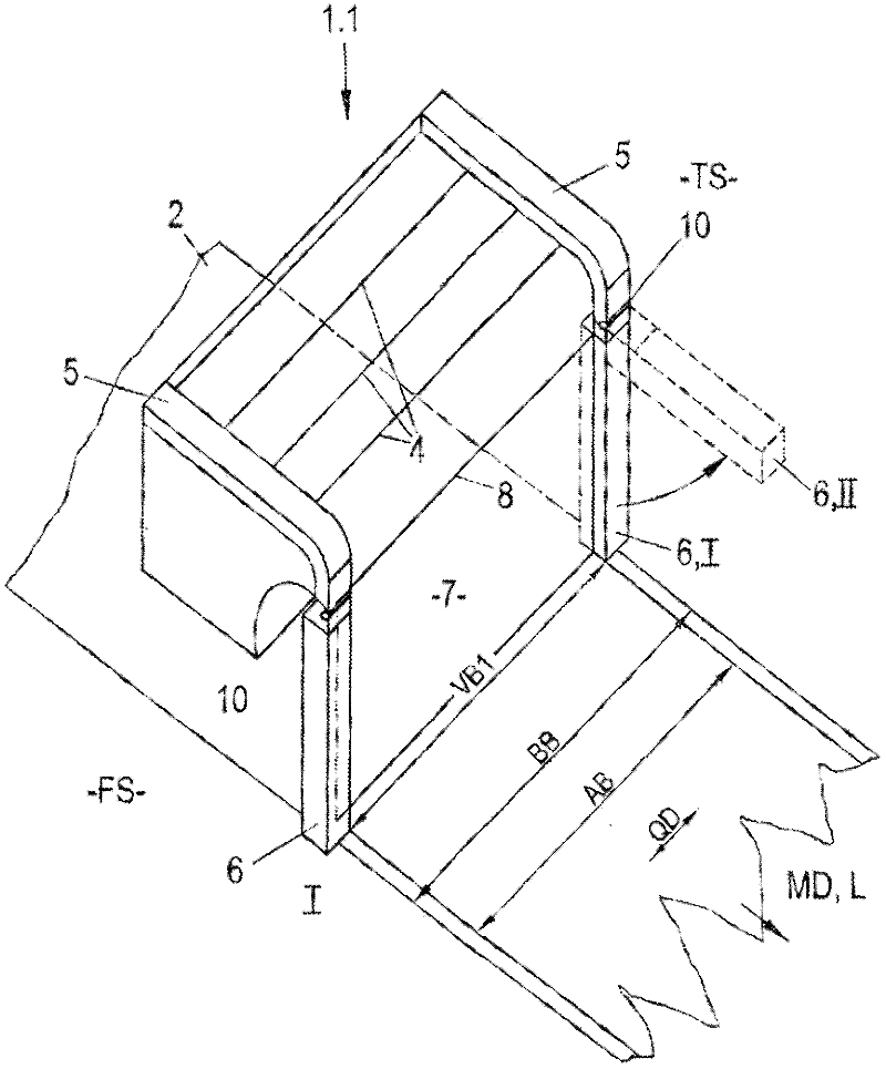 Curtain application unit