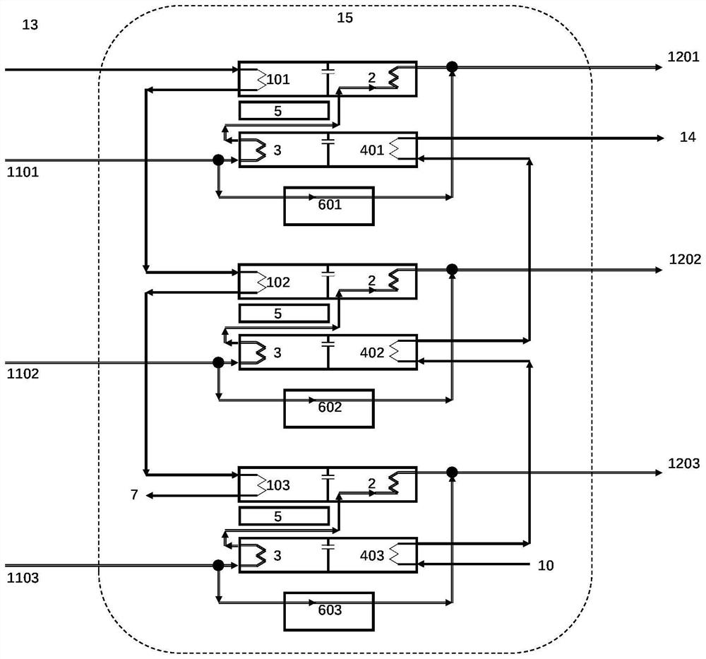 A building-type absorption heat exchange station that can realize district heating