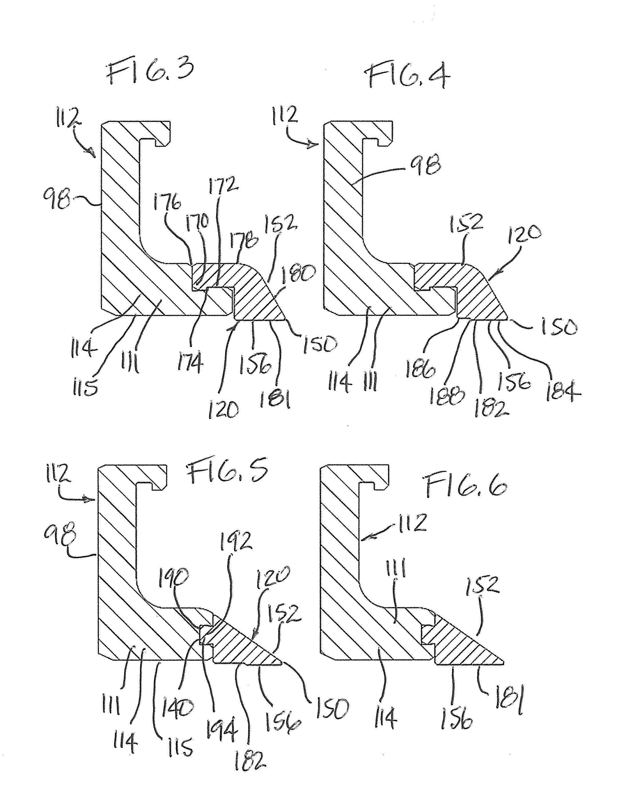 High pressure lip seals with Anti-extrusion and Anti-galling properties and related methods