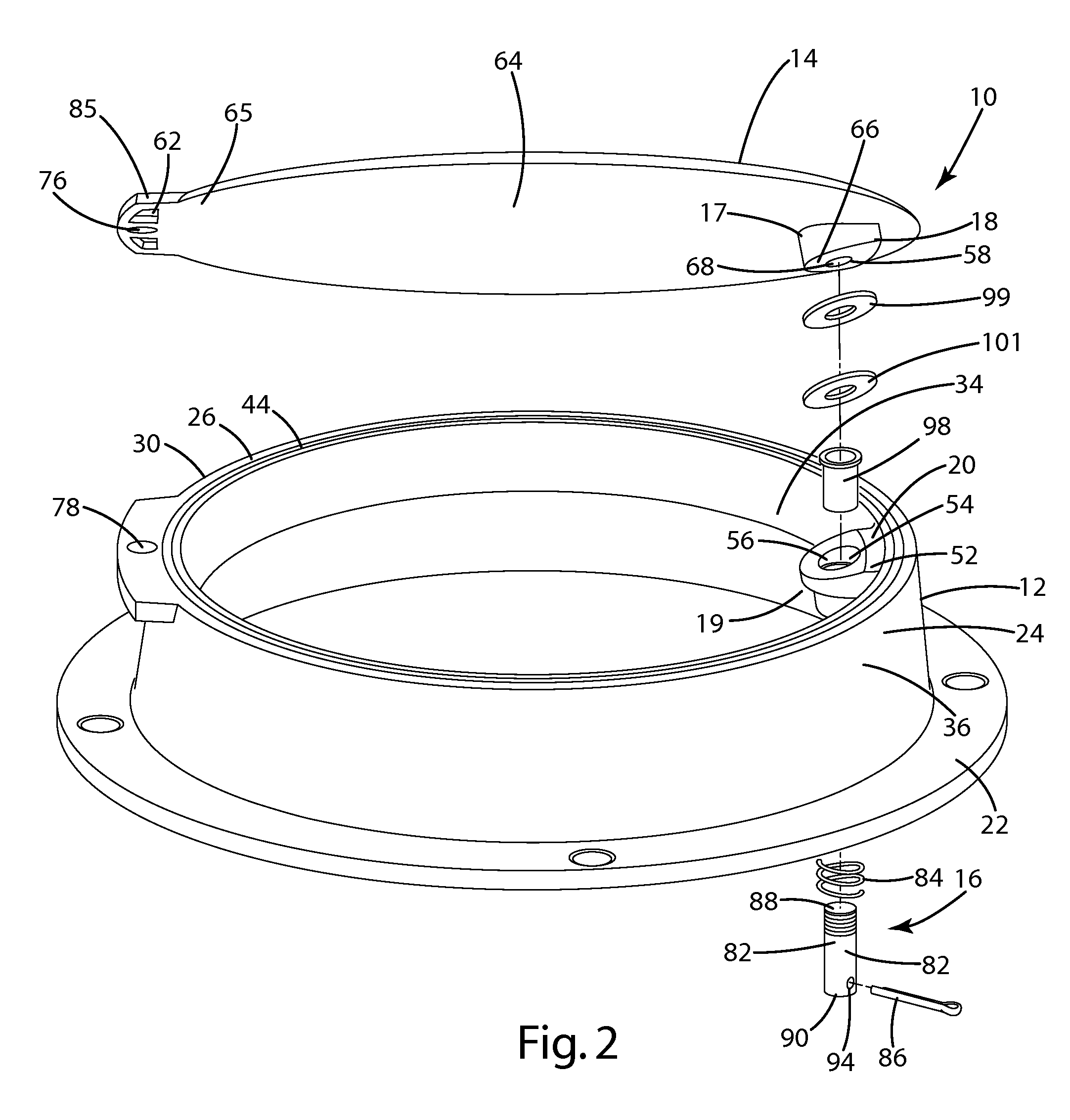 Swing-out manhole cover