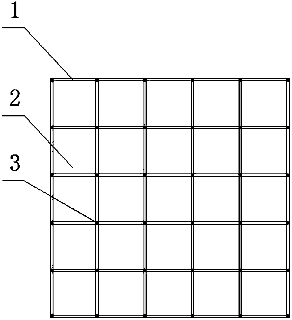 Assembly and construction process of steel skeleton light roof