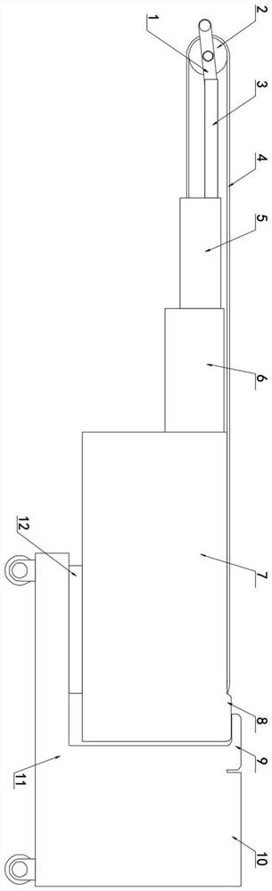 Multi-angle rotatable stepped goods transferring and conveying equipment