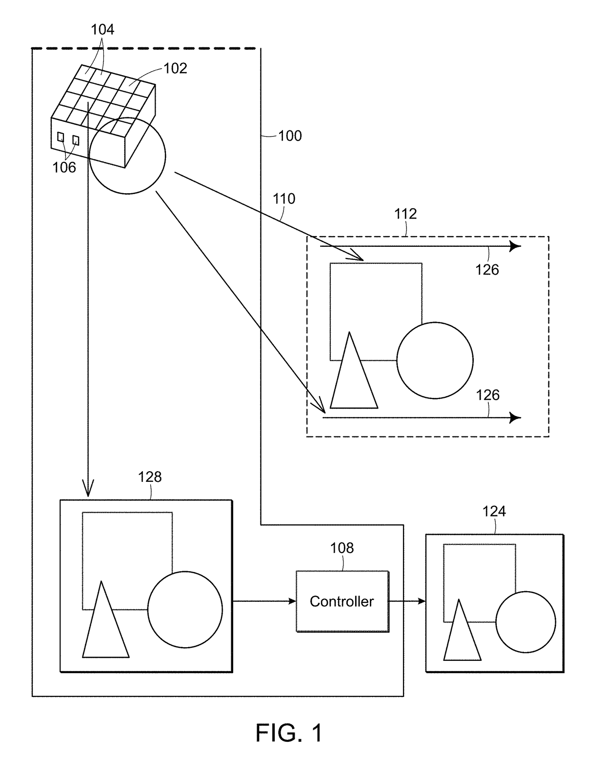 System for and method of configurable line scan array imaging