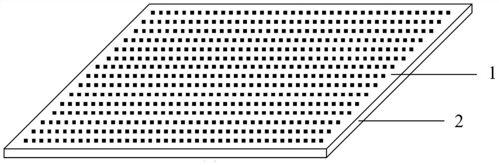 Near-infrared super-vision flexible artificial retina and manufacturing method thereof