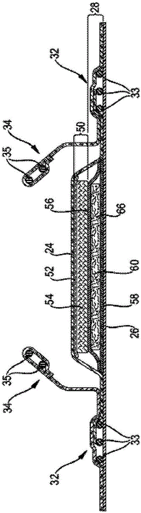 Absorbing articles comprising water absorbing resin and method for producing the same